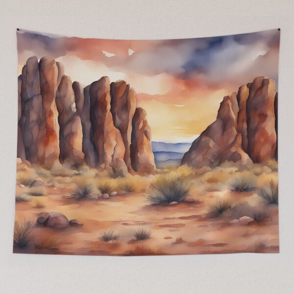 Item preview, Desert Cliffs at Dawn designed and sold by CalmnessbyChoice.