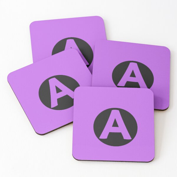 Artikelvorschau, Buchstabe ein lila entworfen und verkauft von ZiphGames.