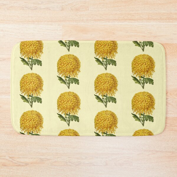 Item preview, Bright Yellow Chrysanthemum Flower  designed and sold by IrisAndIvy.