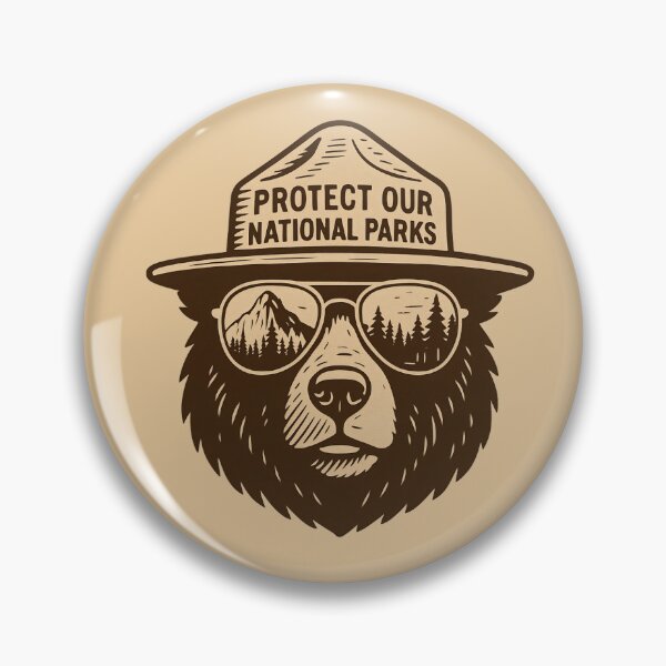 Item preview, Bear resist protect our national parks - hands off the environment mountains  designed and sold by SkeletonsDanger.