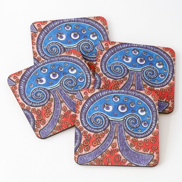 Item preview, Cute Furry Creatures from Mars designed and sold by SimpleVision4U.