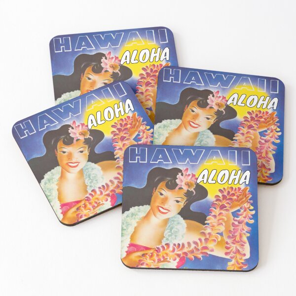 Item preview, Hawaii Aloha- Vintage Aloha Girl designed and sold by Vicky021.