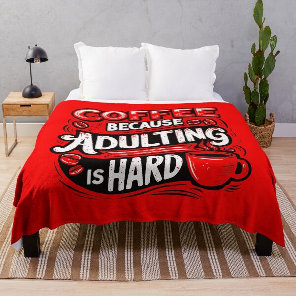 Item preview, coffee because adulting is hard vintage, coffee, adulting, coffee lover, caffeine, coffee meets bagel, coffee because adulting is, give me coffee designed and sold by happinesproject.