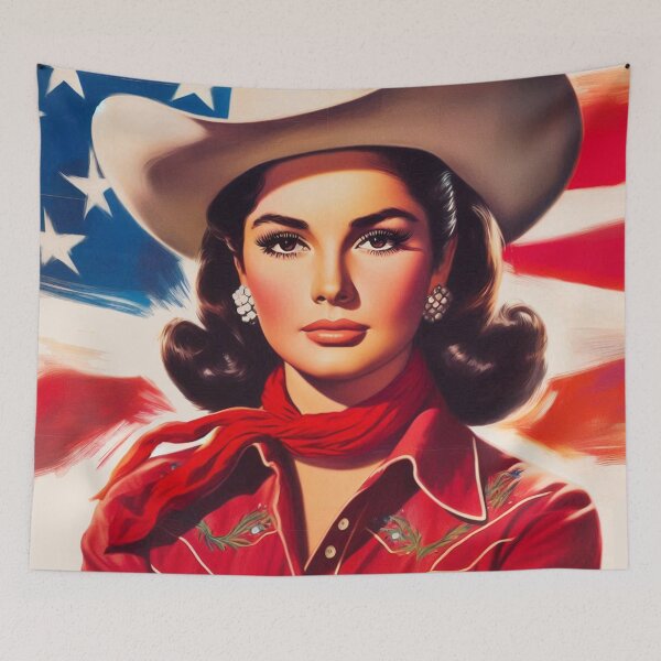 Item preview, American Cowgirl designed and sold by PulpVintage.