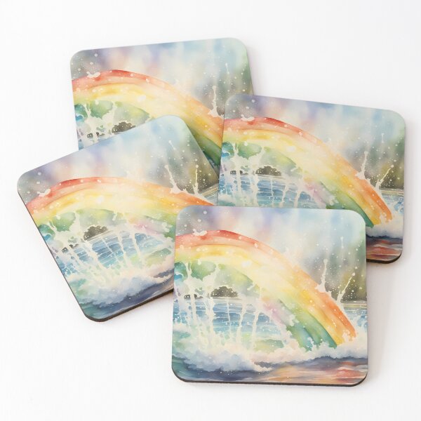Artikelvorschau, Regenbogenbaden im See entworfen und verkauft von CalmnessbyChoice.