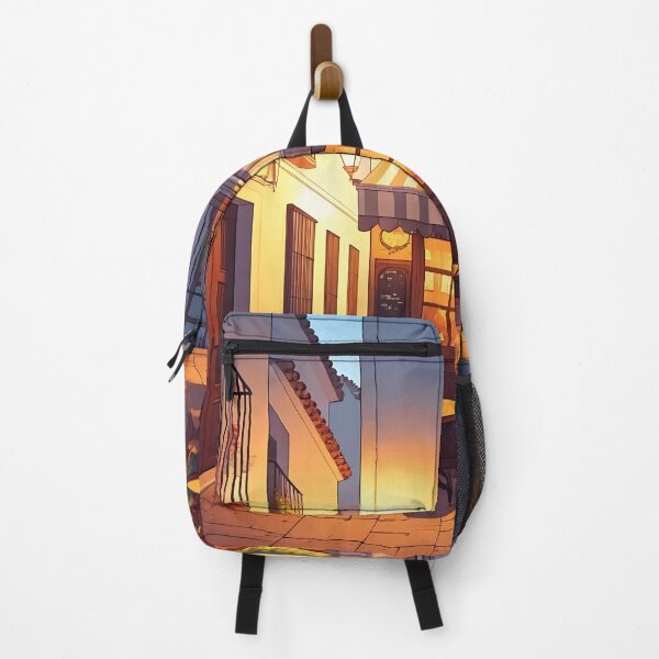 Item preview, Marbella Café, Old Town: Sunset Glow designed and sold by LSVart.