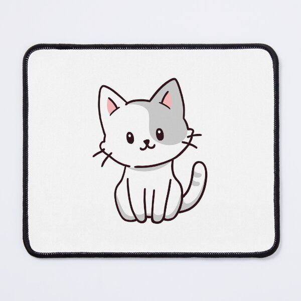 Item preview, Grey and White Kitten designed and sold by Sunny Stickers & Stationery.