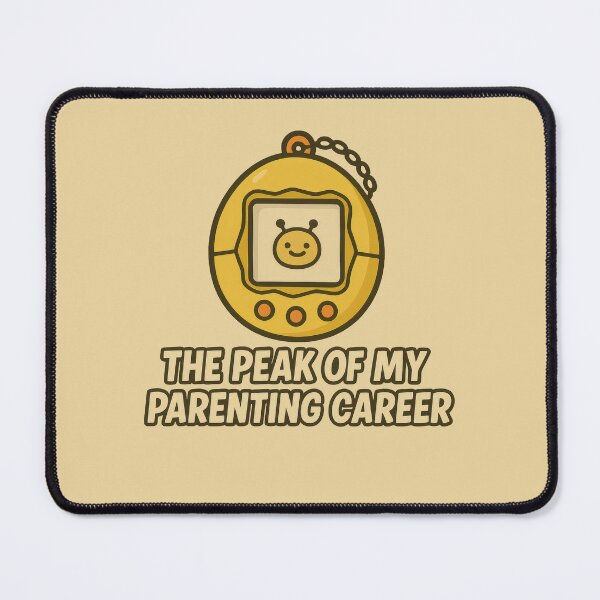 Item preview, Peak Parenting – Retro Virtual Pet Humor Art designed and sold by Carnival-dsgn.
