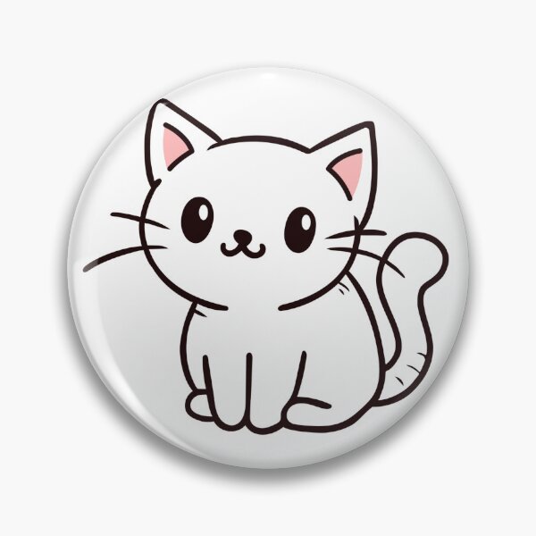 Item preview, White Cat designed and sold by Sunny Stickers & Stationery.