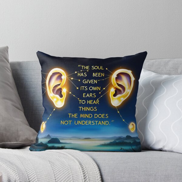 Item preview, The soul has been given its own ears to hear things the mind does not understand 7 designed and sold by Tom-Johnson.