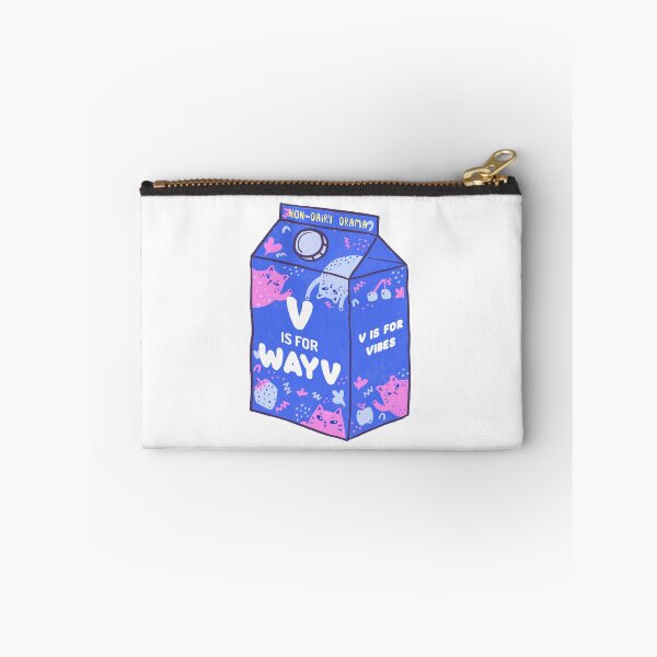 Item preview, NCT V is for Vibes = V is for WayV Tee – Got Milk? Nah, Got WayV. designed and sold by BanditCC.