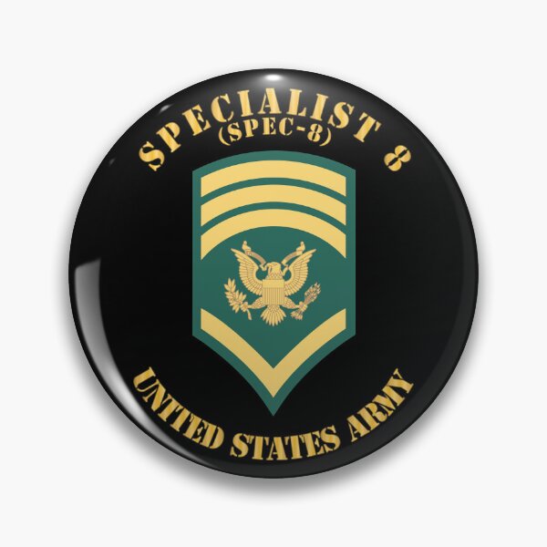 Item preview, Army - Enlisted - SPEC 8 - Specialist 8  - Std X 300 designed and sold by Military Insignia Products.