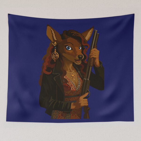Item preview, Shotgun Doe designed and sold by KlakkDrawsStuff.