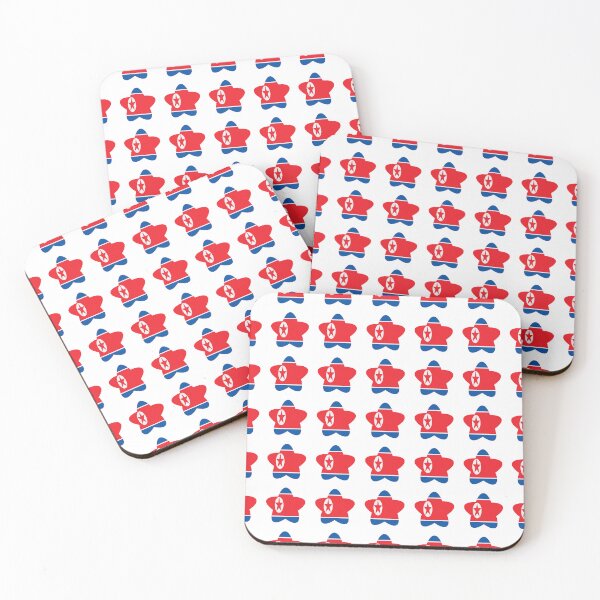 Item preview, North Korea Flag Star Pattern designed and sold by TheIconSmith.