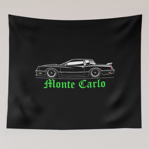 Item preview, Black Monte Carlo  designed and sold by TheArtOfCar.