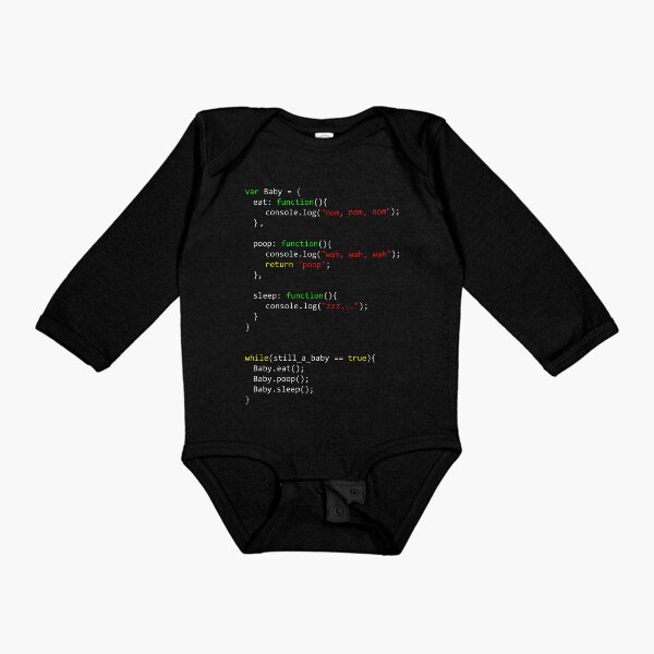 Item preview, Onesie Baby logic designed and sold by RAVM.