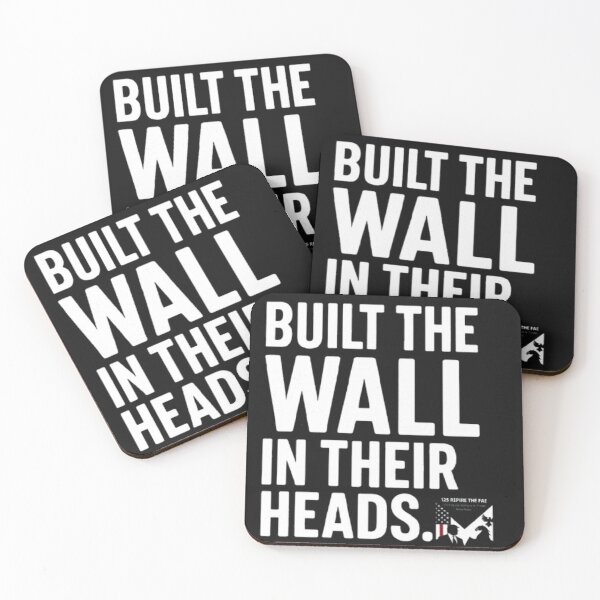 Item preview, BUILT THE WALL IN THEIR HEADS  TSHIRT designed and sold by HBAYSE.