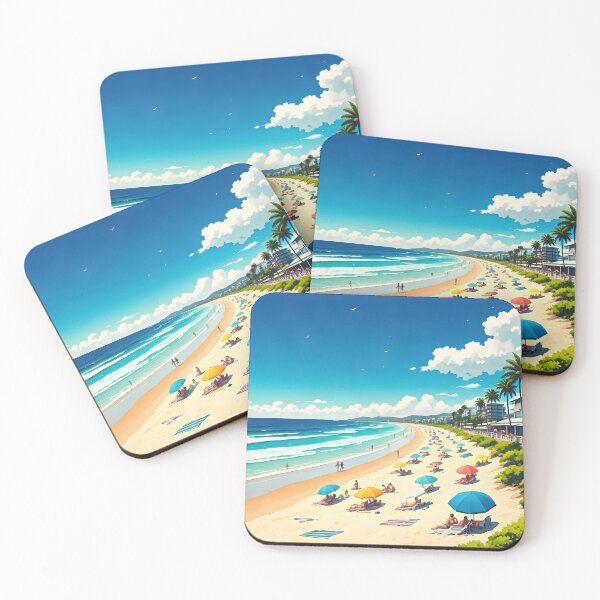 Item preview, Mooloolaba Beach: Golden Sands and Turquoise Waters designed and sold by LSVart.