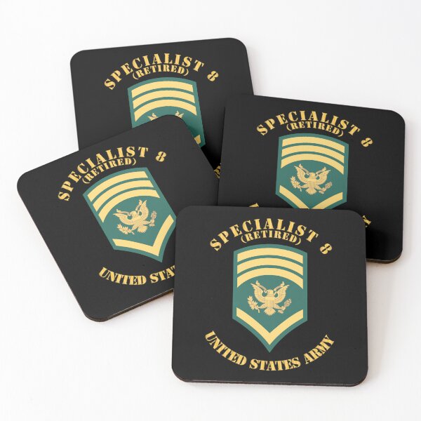 Item preview, Army - Enlisted - SPEC 8 - Specialist 8  - Std - Retired X 300 designed and sold by Military Insignia Products.