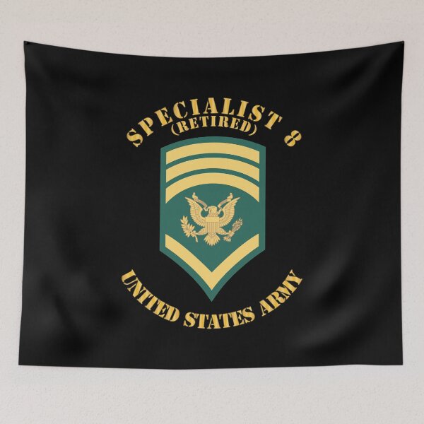 Item preview, Army - Enlisted - SPEC 8 - Specialist 8  - Std - Retired X 300 designed and sold by Military Insignia Products.
