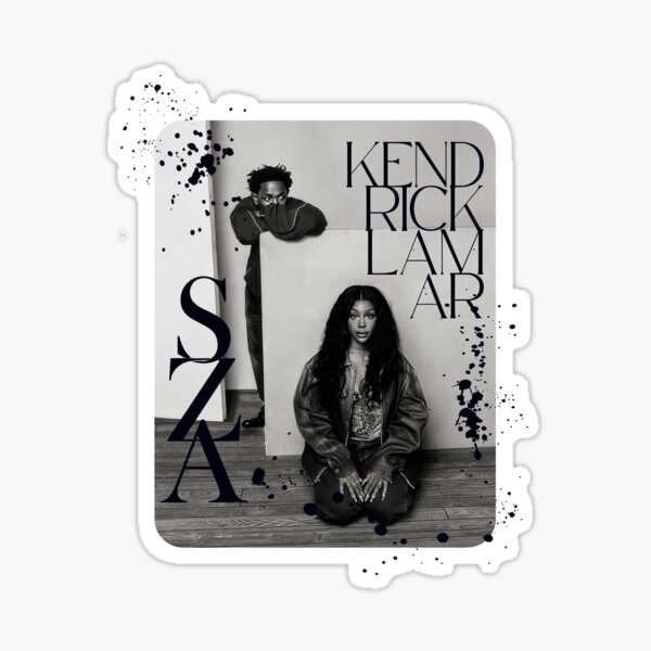 Aperçu de l'œuvre SZA Kendrick Lamar créée et vendue par MarkGreenawalt.