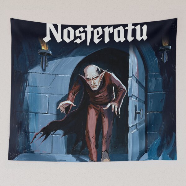 Item preview, Nosferatu the Vampire vintage style halloween illustration designed and sold by Vintage Designs +.