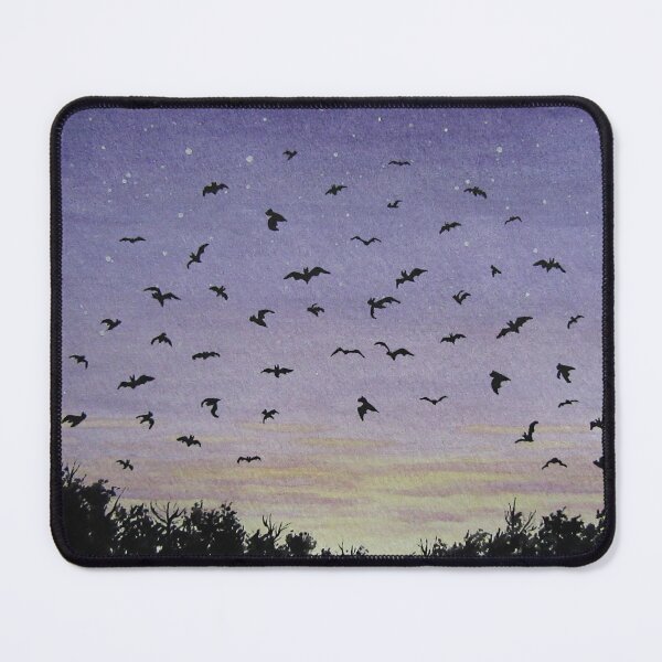 Item preview, Bat Colony in Evening Sky designed and sold by sarahsophieartistry.