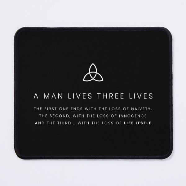 Item preview, Dark (Netflix): "A man lives three lives." designed and sold by Epic-quotes.