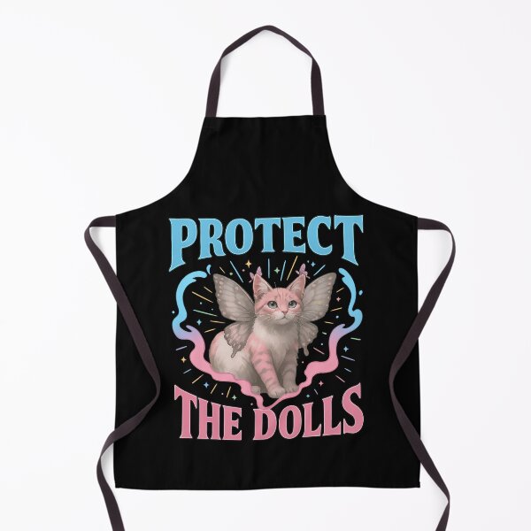 Item preview, Protect The Dolls Gender Equality Trans Pride Funny Cat designed and sold by Cute-Collection.