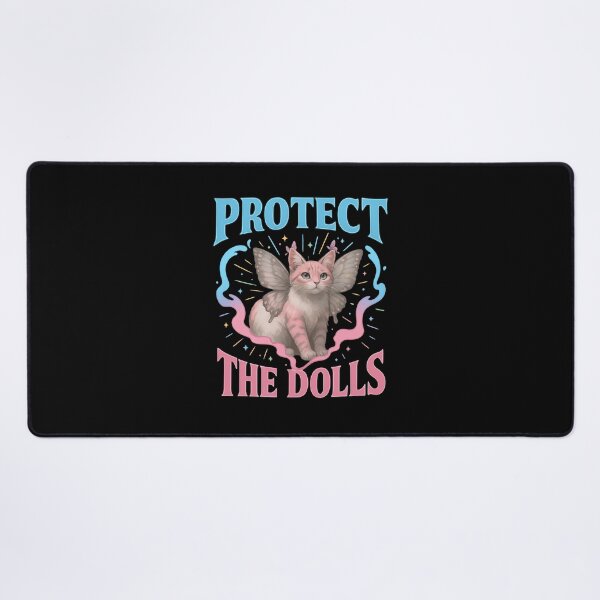 Item preview, Protect The Dolls Gender Equality Trans Pride Funny Cat designed and sold by Cute-Collection.