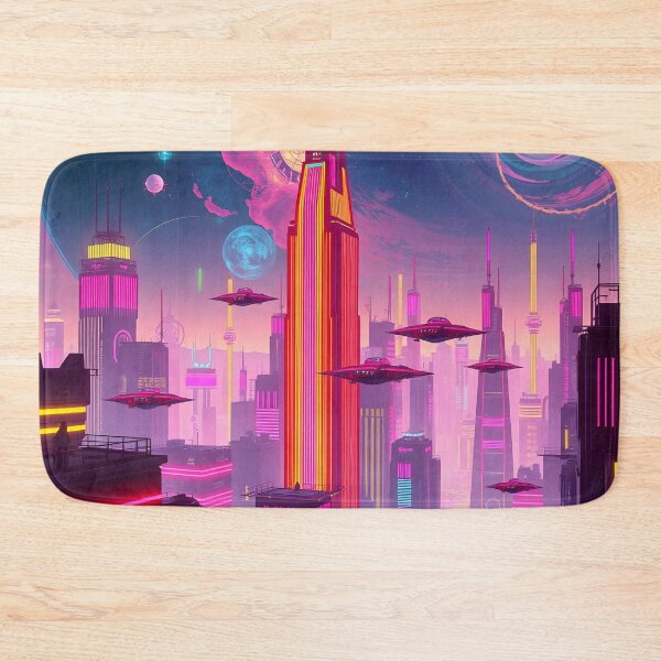 Item preview, Cosmic Cityscape 333 designed and sold by Roanemermaid.