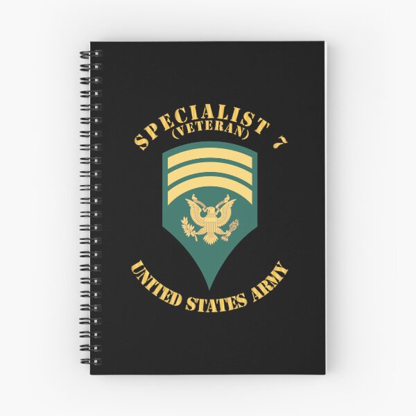 Item preview, Army - Enlisted - SPEC 7 - Specialist 7  - Std - Veteran X 300 designed and sold by Military Insignia Products.