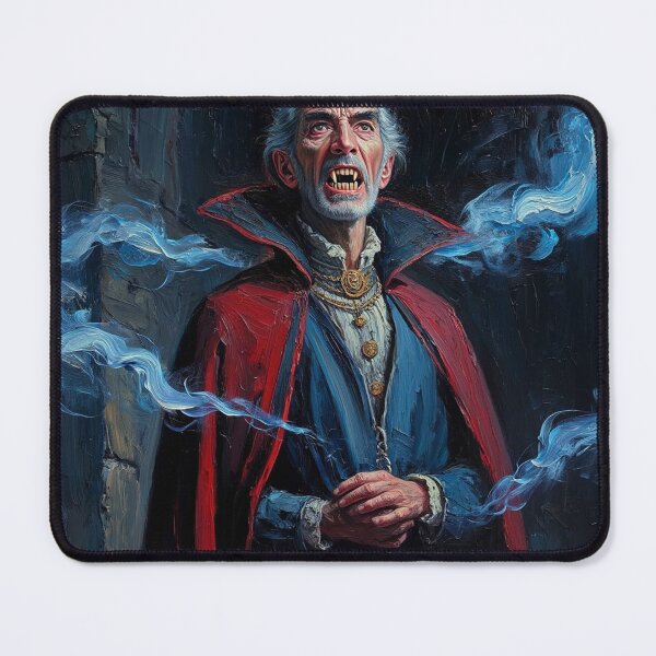 Item preview, Evil Vampire Dracula Haunted House Creepy Portrait all art Halloween designed and sold by Vintage Designs +.