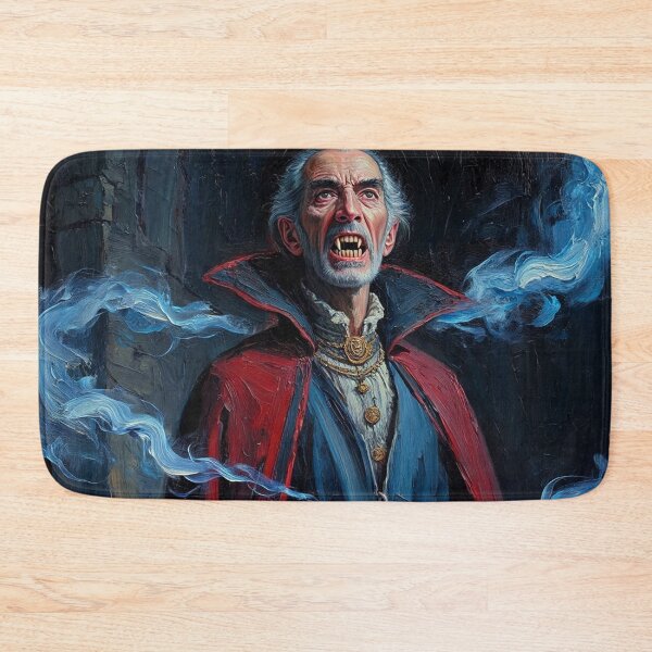 Item preview, Evil Vampire Dracula Haunted House Creepy Portrait all art Halloween designed and sold by Vintage Designs +.