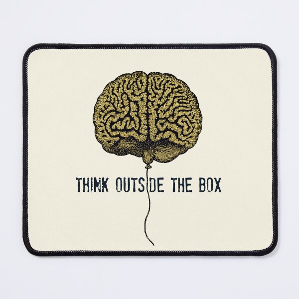 Item preview, Think outside the box designed and sold by EdvvinStudios.