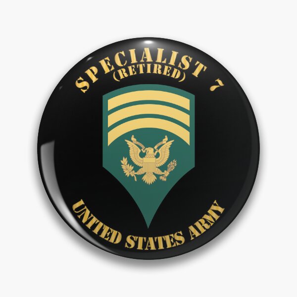 Item preview, Army - Enlisted - SPEC 7 - Specialist 7  - Std - Retired X 300 designed and sold by Military Insignia Products.