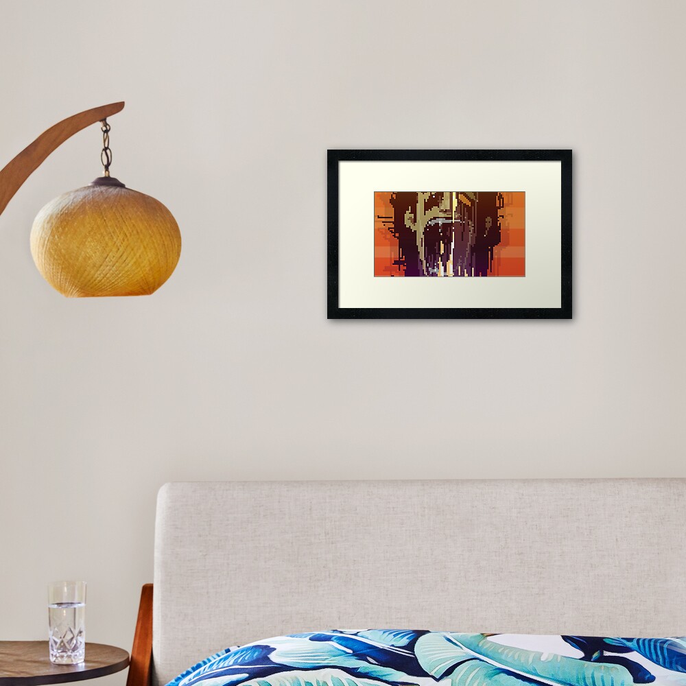 Item preview, Framed Art Print designed and sold by FrankFuture.