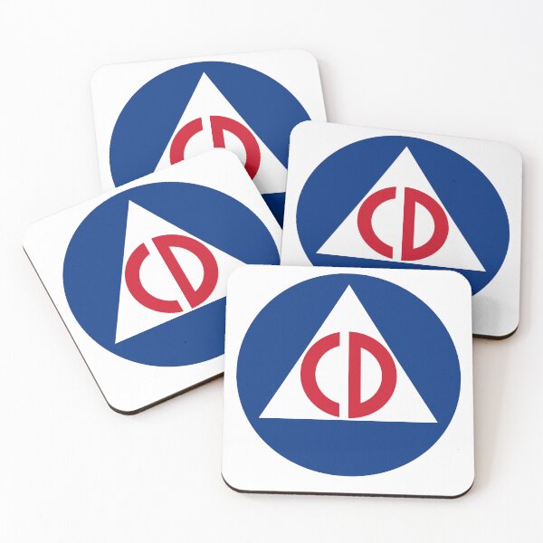 Item preview, Civil Defense designed and sold by CooliecatDesign.