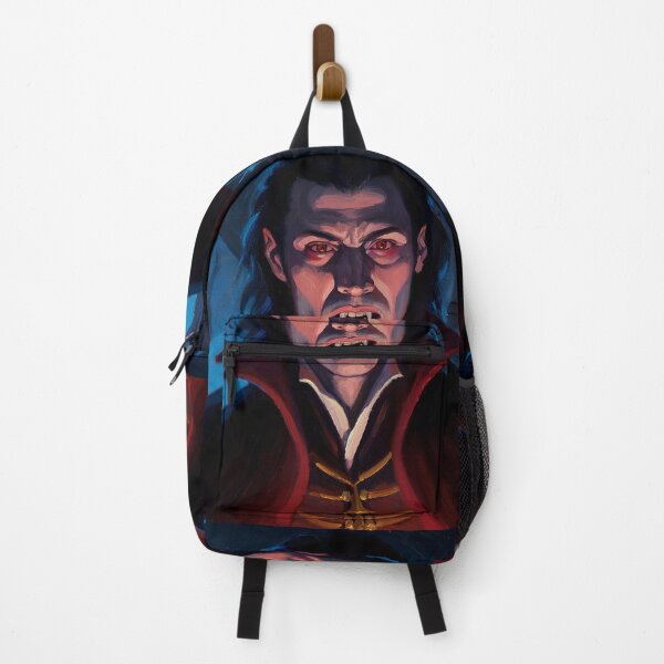 Item preview, Evil Vampire Dracula Haunted House Creepy Portrait all art Halloween designed and sold by Vintage Designs +.