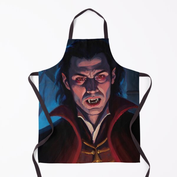 Item preview, Evil Vampire Dracula Haunted House Creepy Portrait all art Halloween designed and sold by Vintage Designs +.
