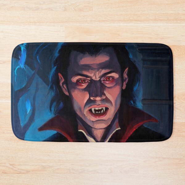 Item preview,  Evil Vampire Dracula Haunted House Creepy Portrait all art Halloween designed and sold by Vintage Designs +.
