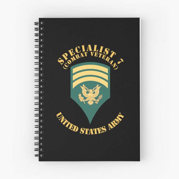 Item preview, Army - Enlisted - SPEC 7 - Specialist 7  - Std - Combat Veteran X 300 designed and sold by Military Insignia Products.