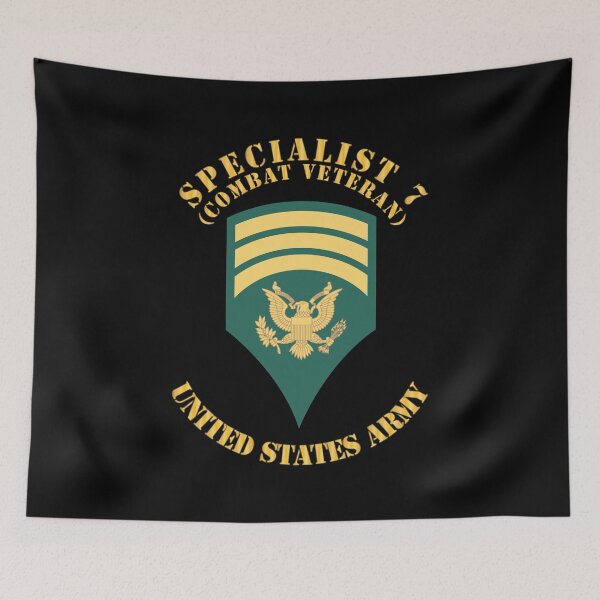 Item preview, Army - Enlisted - SPEC 7 - Specialist 7  - Std - Combat Veteran X 300 designed and sold by Military Insignia Products.