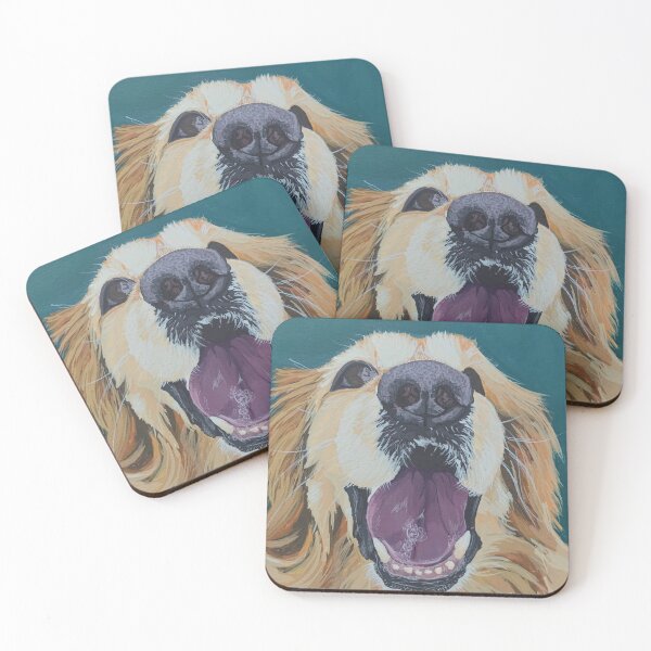 Item preview, Golden Retriever Portrait designed and sold by KXDYart.