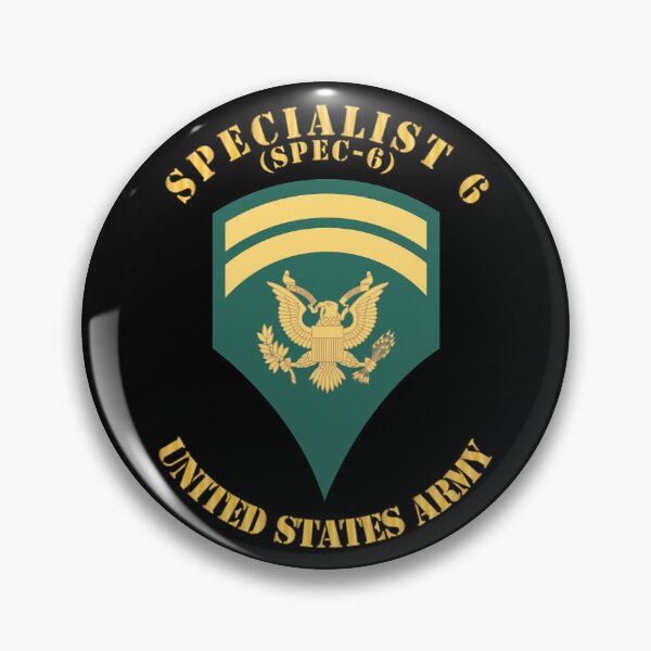 Item preview, Army - Enlisted - SPEC 6 - Specialist 6  - Std X 300 designed and sold by Military Insignia Products.