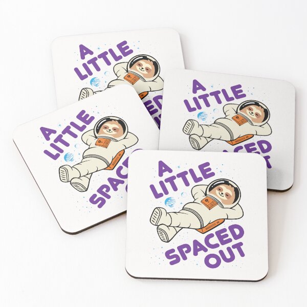 Item preview, Sloth Astronaut a Little Spaced Out designed and sold by jaygo.