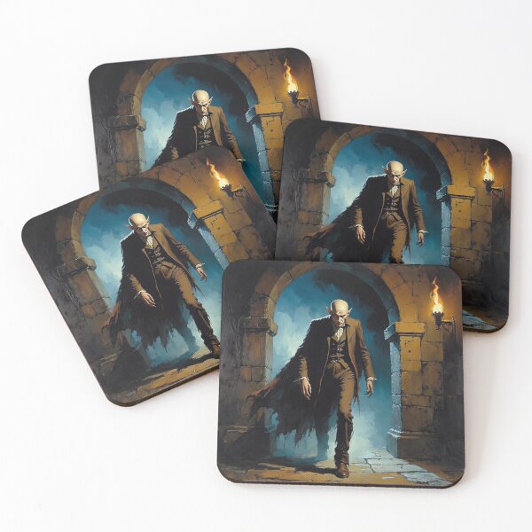 Item preview, Nosferatu the Vampire vintage style halloween illustration designed and sold by Vintage Designs +.
