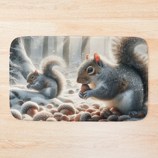 Item preview, Squirrels Feast of the Frozen Food designed and sold by nikkolaus.