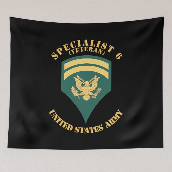 Item preview, Army - Enlisted - SPEC 6 - Specialist 6  - Std - Veteran X 300 designed and sold by Military Insignia Products.