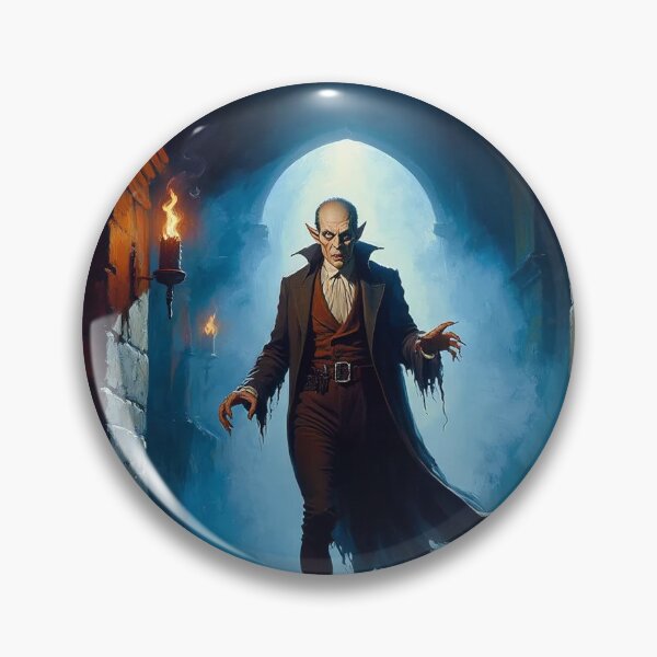 Item preview, Nosferatu the Vampire vintage style halloween illustration designed and sold by Vintage Designs +.